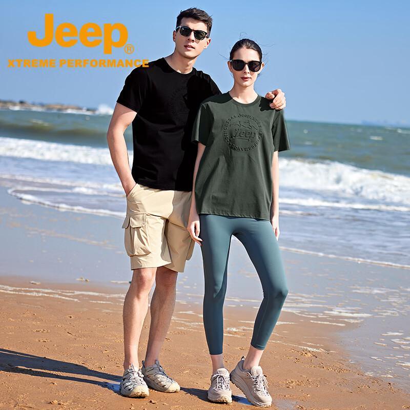 Jeep Ice Silk Breathable Couple Outdoor T-Shirt M