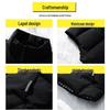 Trendy Men's Stand Collar Cotton Padded Vest - Autumn/Winter 2025