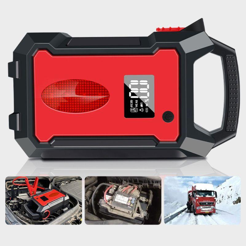 Автомобильное зарядное устройство 12/24 красный/чёрный — фото 4