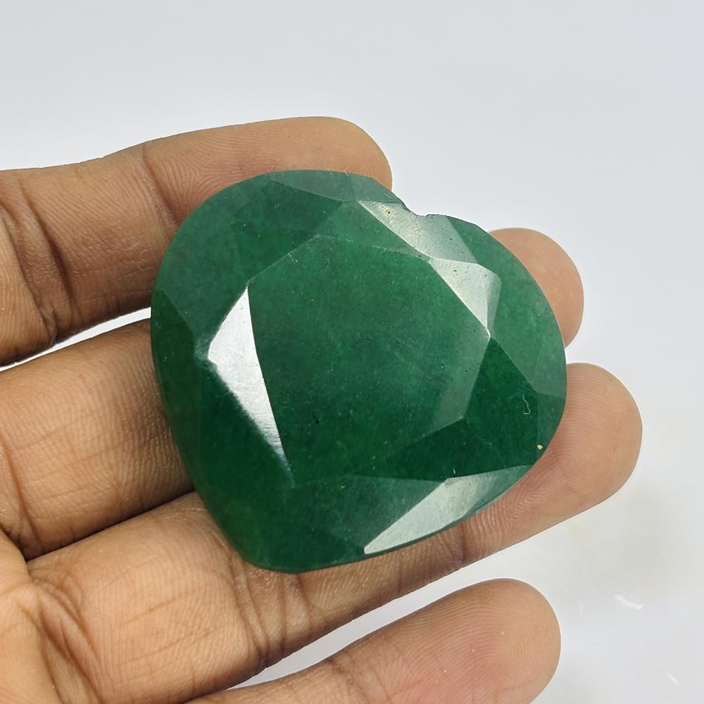 Natural Green Emerald Loose Gemstone 250 ct Oval Cut for Jewelry Making and Gem Collections