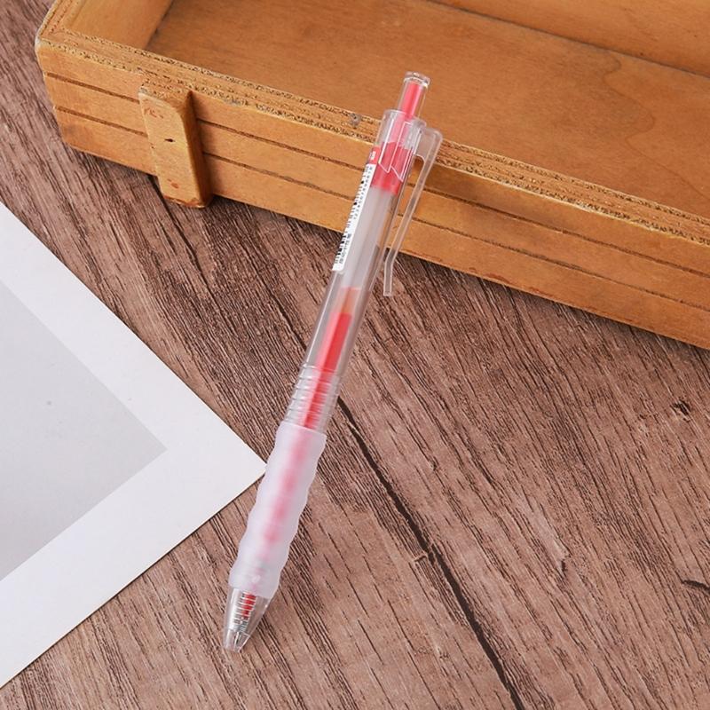 Długopisy z tuszem żelowym Końcówka 0,5 MM Długopis żelowy wysuwany Szybkoschnący Narzędzie do pisania na egzaminach dla studentów i pracowników biurowych Pisanie Robienie notatek