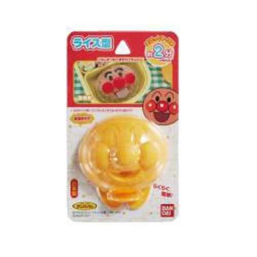 Tsujicell Bandai Rice Shaped Anpanman 2353746 Made in Japan Yellow