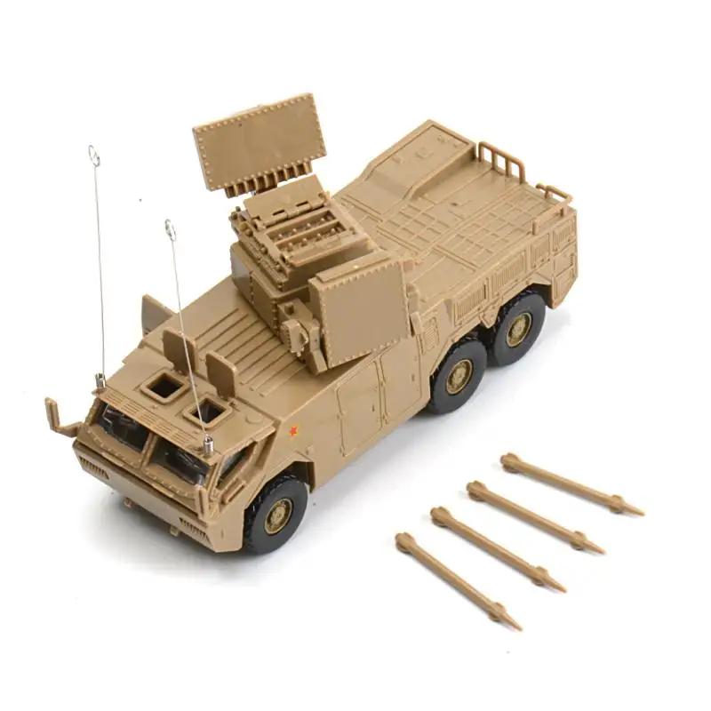 

4D 1/72 China Red Flag 17A Air Defense Missile Vehicle No Glue Quick Assemble Model Boy Military Toy жёлтый