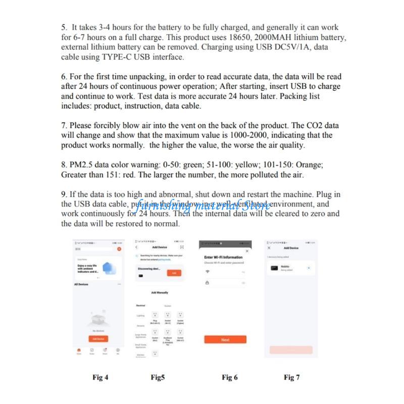 Y5GD 13 in 1 Temperature and Humidity Monitors Multifunction Air Qualitys Monitors TVOC HCHO Tester with PM2.5 PM1.0 PM10 CO2