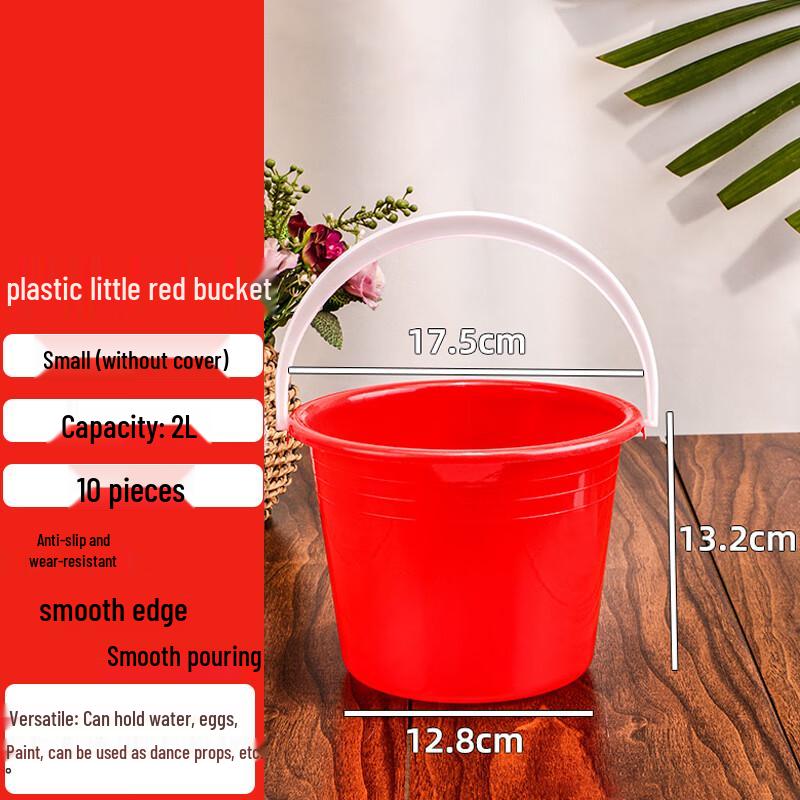Homeglen Portable Plastic Art Buckets