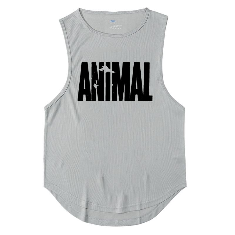 Gym Tank Top Men Bodybuilding Vest Mesh Fitness Clothing Muscle Sleeveless Shirt Workout Open Side Cut Off Singlets