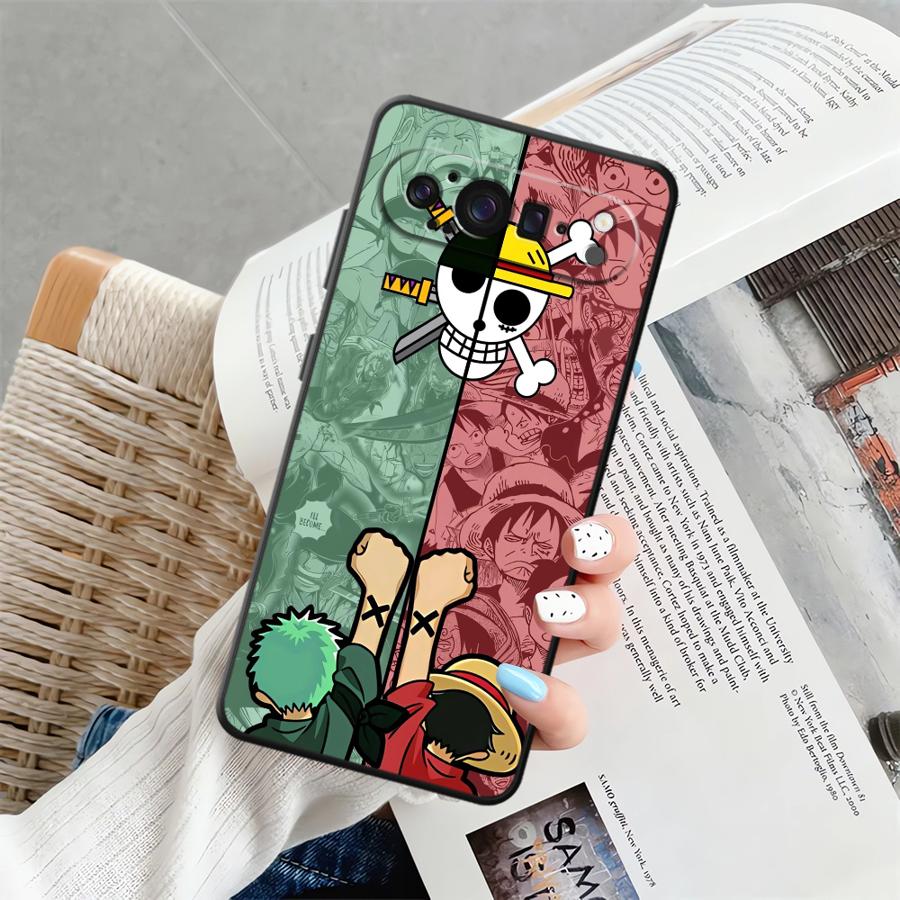 Anime O-One Pieces Phone Case for Google Pixel 6 7 8 Pro 10 9 Pro XL 7a 8a 9a 6a Soft Cover