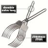 Stainless Steel BBQ Slicer Meat Cutter Multi-Function Camping Kitchen Tool for Ham Bread Portable Rustproof Outdoor Accessories