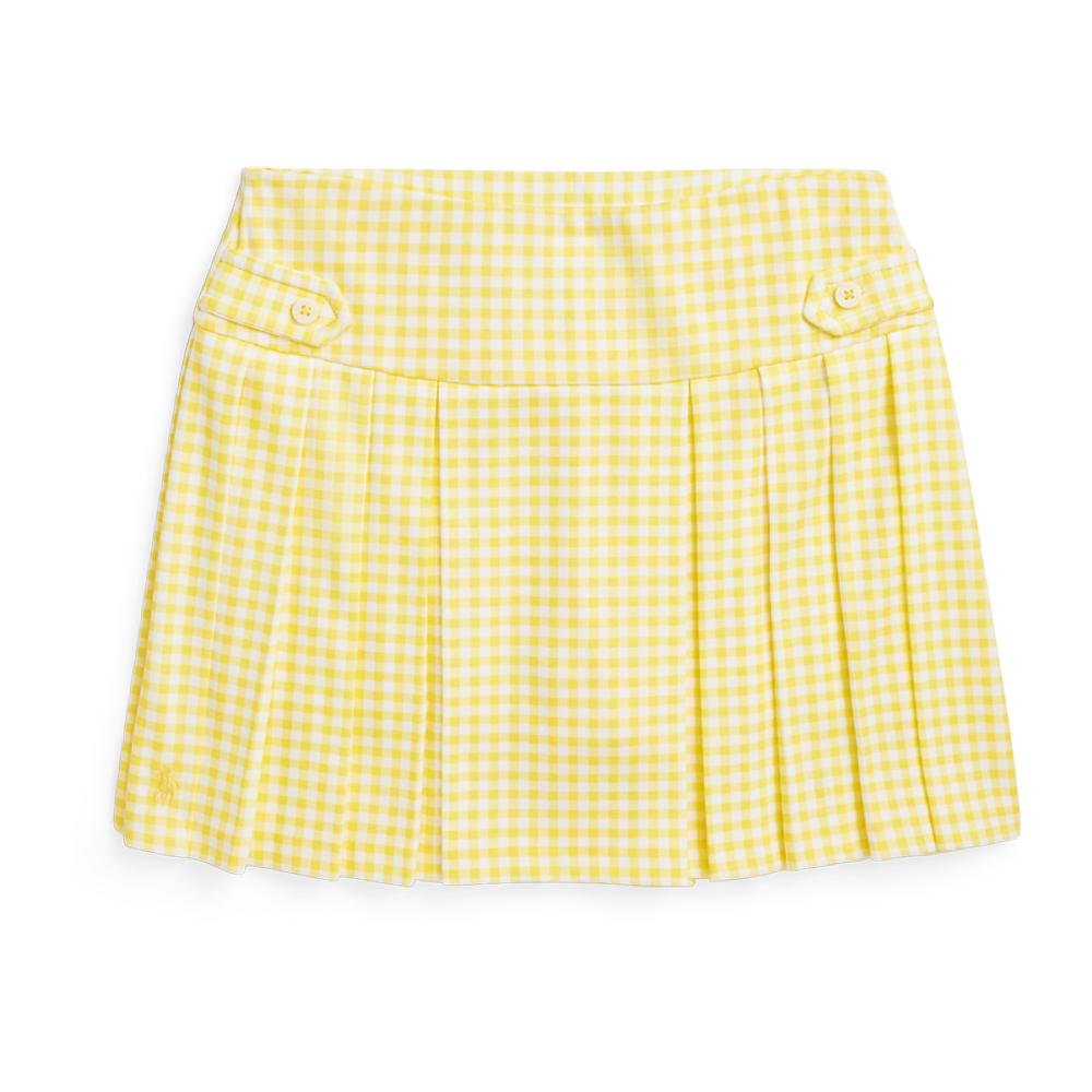 

Polo Ralph Lauren Клетчатые плиссированные шорты с вышивкой пони для детей Желтый CWPOSHOG7620037-700 XL