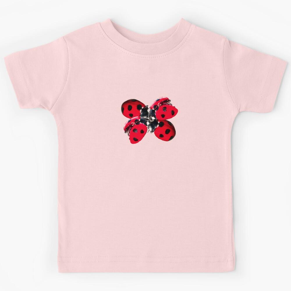Ladybug in the shape of a clover Kids T-Shirt 170