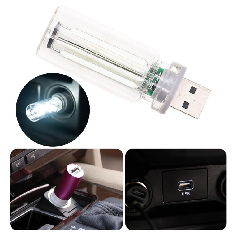 USB Car LED Lighting Atmosphere Light Retro Inspired Auto Interior Mood Lamps Mini LED Bulb Lamp USB Touch Night Light