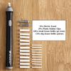 Adjustable Electric Pencil Eraser Kit Battery Operated Highlights Erasing Effects For Sketch Drawing with 22pcs Rubber Refills