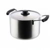 Yoshikawa Deep Saucepan, 22cm, Induction and Direct Heat Compatible, Simple Style Cooking, Stainless Steel, Made In Japan, Tsubame-Sanjo, YH8684
