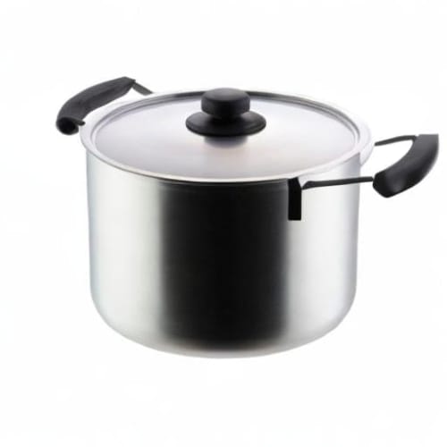 Yoshikawa Deep Saucepan, 22cm, Induction and Direct Heat Compatible, Simple Style Cooking, Stainless Steel, Made In Japan, Tsubame-Sanjo, YH8684