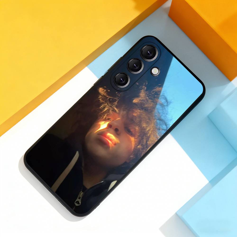 X-Xaviersobased Funny Phone Case For Samsung Galaxy A 73,72,51,53,52,71,22,5G,Note,J7,8,9 Soft Precise Hole Black Cover