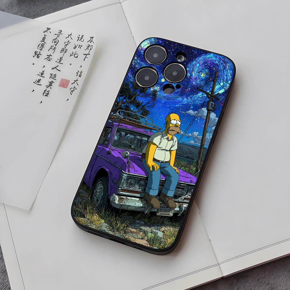 Phone Case Funda For Iphone 14 13 17 16 11 15ProMax 12 Pro Max Mini Xr Xs X 7 Plus Covers TheS S-Simpsons
