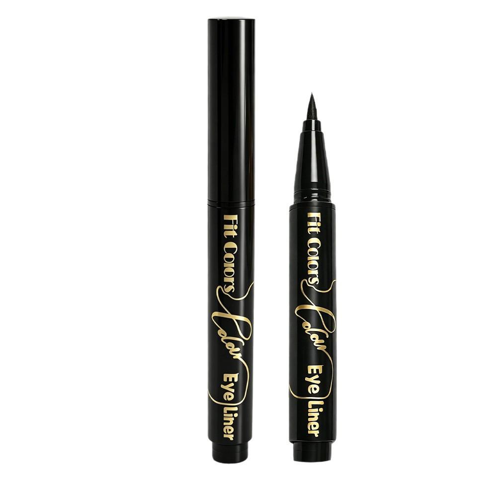 Eyeliner Liquido Impermeabile Asciugatura Rapida Ultra-sottile Nero Opaco Marrone Lunga Tenuta Eyeliner per la Coda dell'Occhio Trucco Occhi Regali
