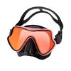 Snorkel Diving Mask Swimming Goggles Silicone Skirt Scuba Mask With Colorful Lens Tempered Glass Wide View For Adult Youth
