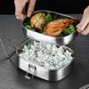 HUIHUADU Stainless Steel Double Layer Lunch Box