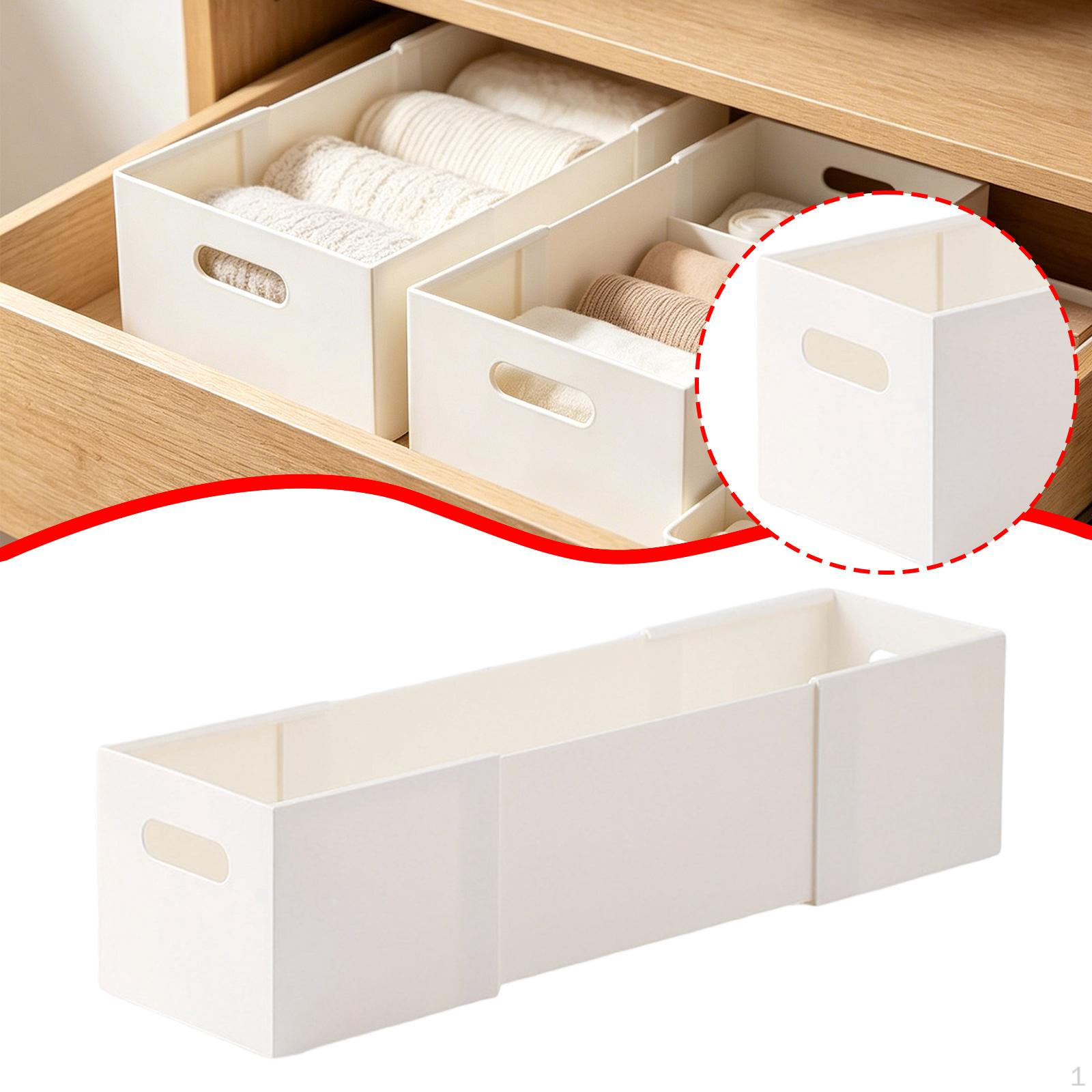 Drawer Organizer Versatile Home Organization Accessory Storage Bin for Cabinet Office S