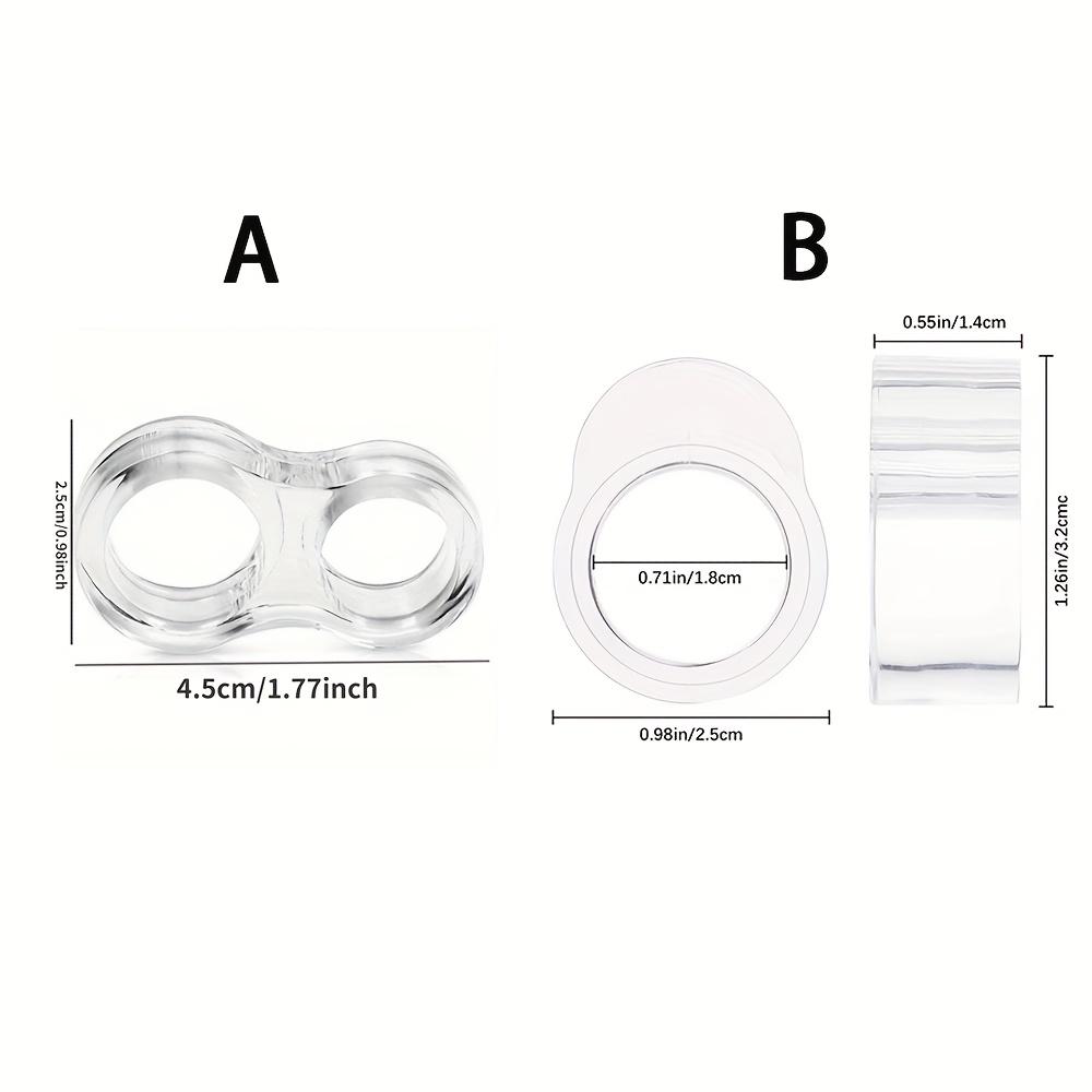2/4 Silicone Door Stoppers - Shock-Absorbing Wall Protectors, Silent Door Handle Buffers for Home And Office Use