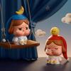 [POP MART Official Store] CRYBABY CRYING TO THE MOON SITTING Series [3 Pieces] Crybaby Pop Mart Blind Box Figure Toy Gacha Gacha Plastic Model Gift