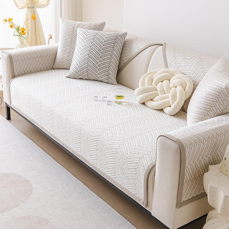 

Summer Cool Sofa Cushion New Non-Slip Mat Seat Cushion Summer Advanced Feeling Ice Silk Sofa Cover Cool Cushion 70*70cm