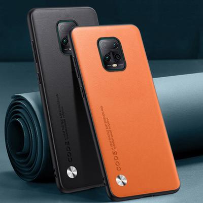 Luxusní pouzdro z PU kůže pro Xiaomi Redmi Note 9 Pro Max Zadní kryt TPU Silikonová ochrana Pouzdro na telefon pro Redmi Note 9S Note9 Pro