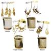 Home Decoration Carousel Candle Stand Christmas Gift Candle Holders  Home