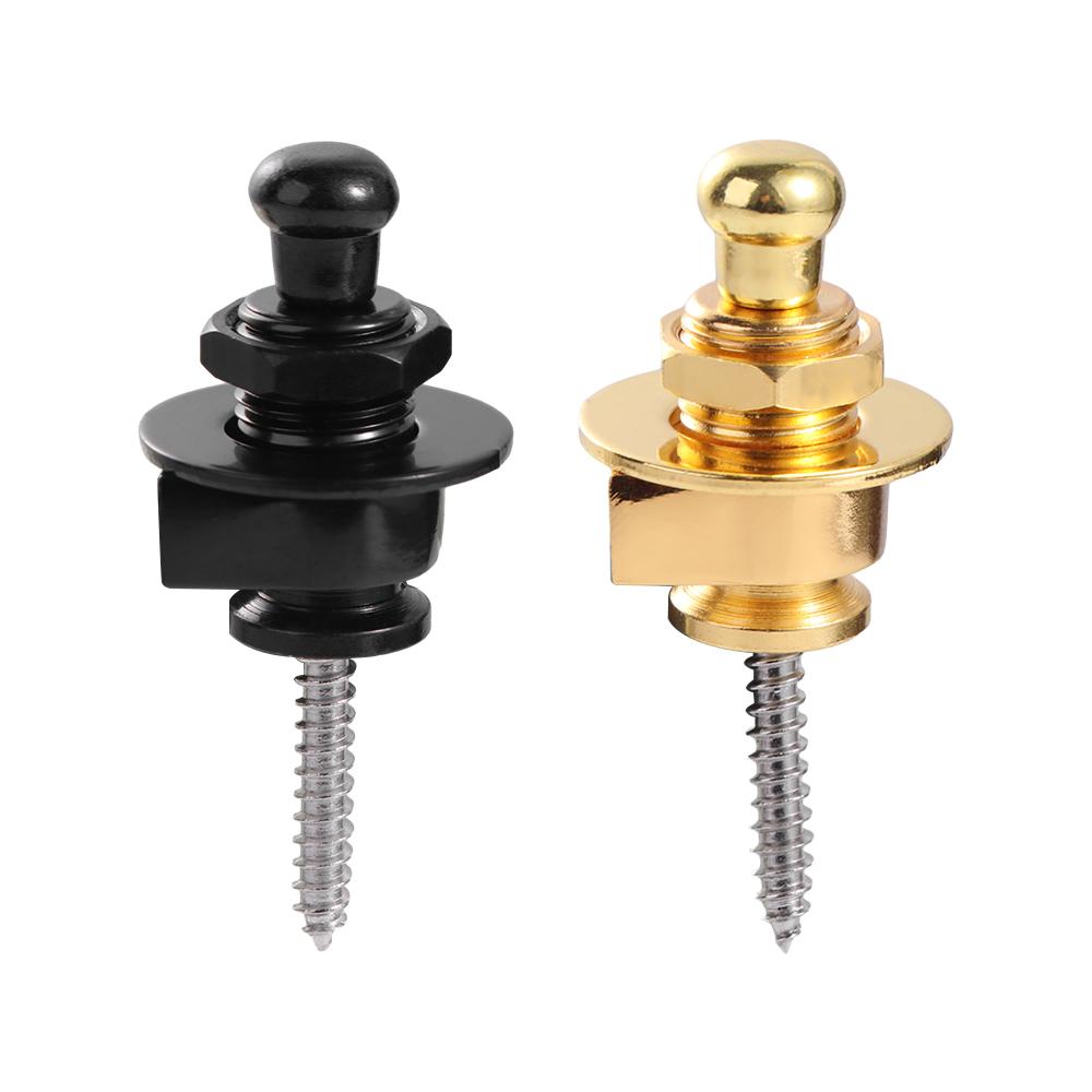 Guitar Tail Nail Electric Guitar Strap Locks Round Head Guitar Strap Button  Strap Retainer System