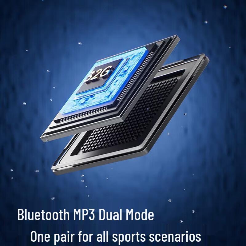 Saina B33S Bone Conduction Swimming Bluetooth Headphones