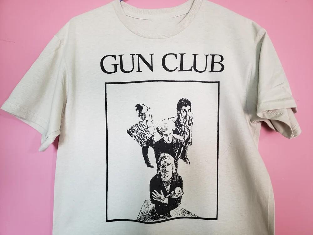 

Vintage The Gun Club White Cotton All size S-345XL Gift For Fan T-Shirt TA04 Unisex T-Shirt S