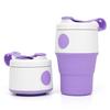 Silicone Folding Coffee Cup Outdoor Sports Telescopic Cup Water Cup Travel with A Compressed Cup.