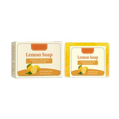 Lemon Soap Lemon Soap VC Degreasing Refreshing Cleansing Body Cleansing Bath Soap