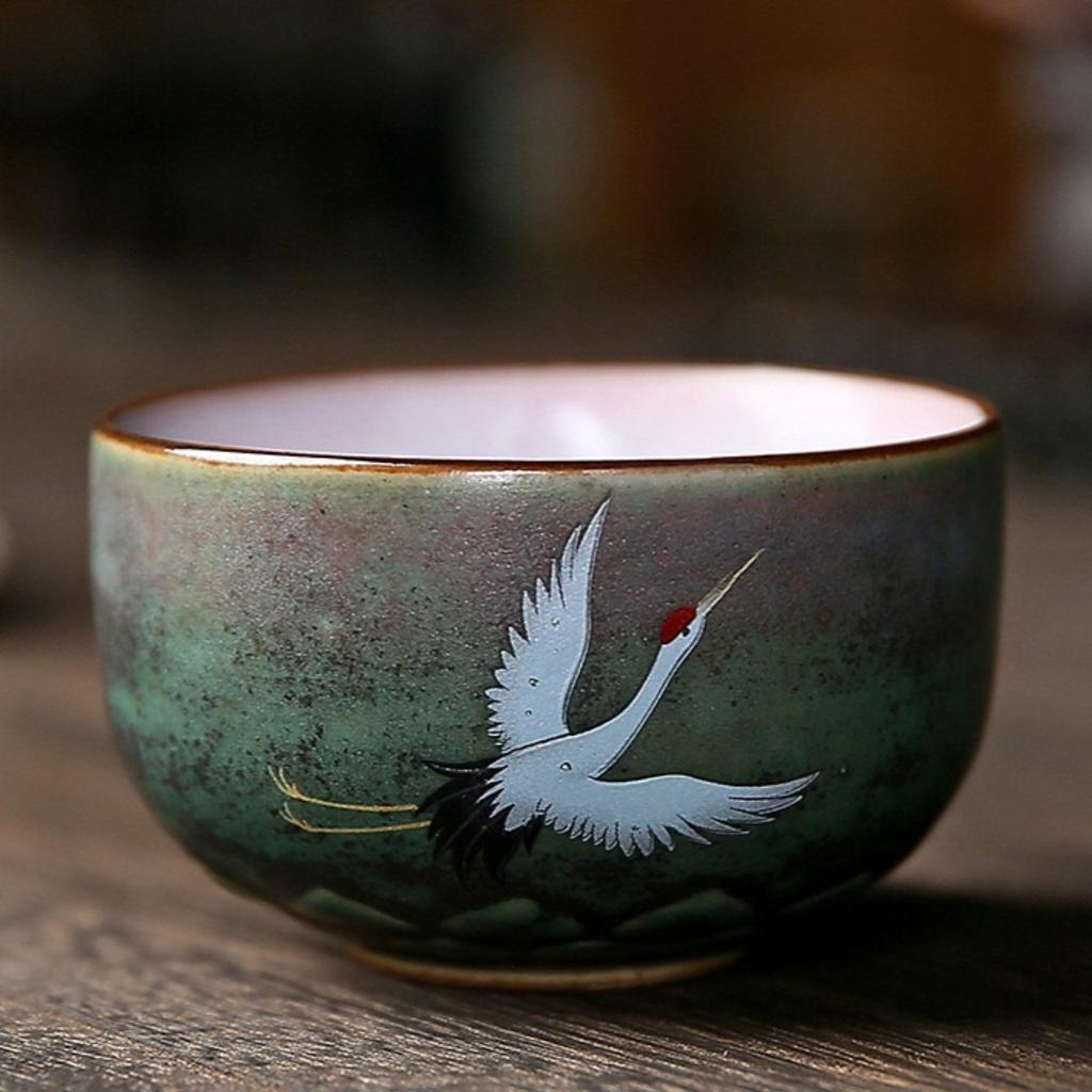 Kiln Change Glaze Personal Tea Cup Ceramic Master Cup Kungfu Tea Set Single Cup