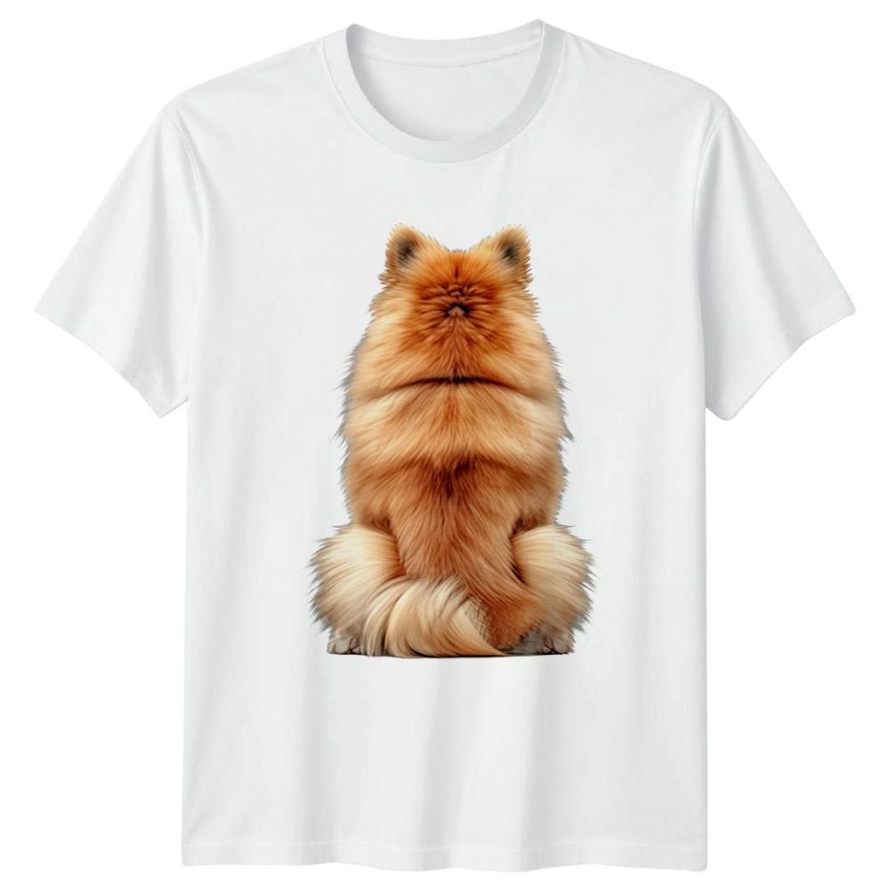 I Just Want To Hug This Fluffy TShirt Pomeranian Dog Back S
