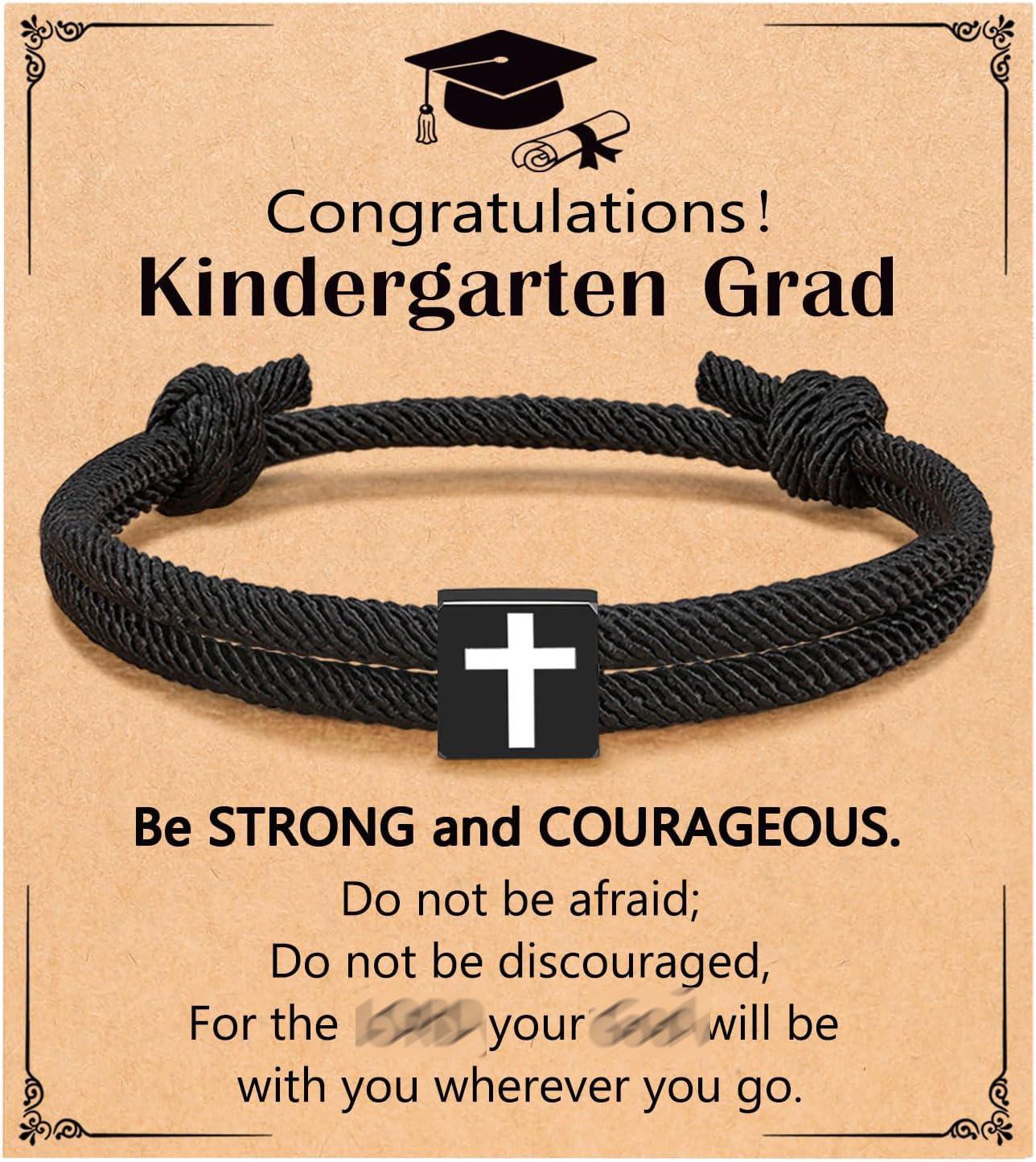 

European and American cross-border cross hand-woven Milan simple adjustable hand rope includes card