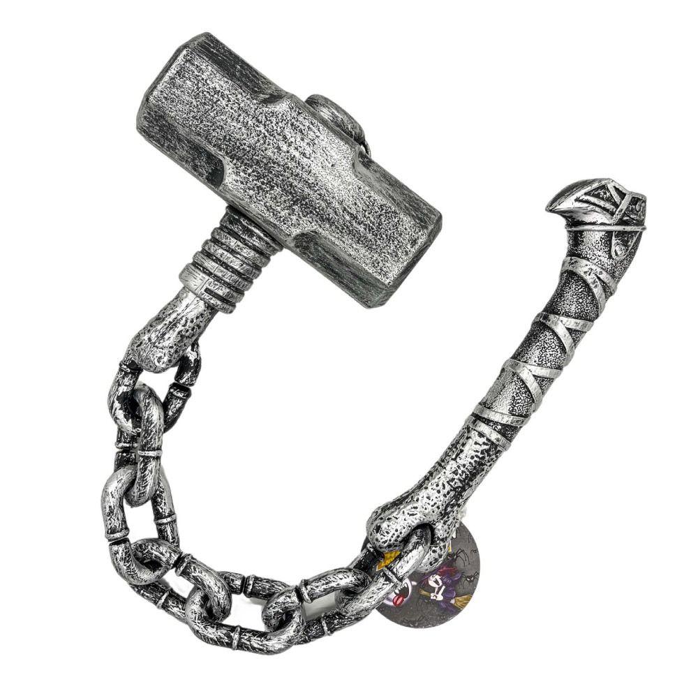 Dress Up Halloween pirate props Performance Hammer Chain Ball props Party Decoration