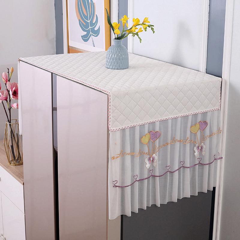 

1 шт. Тканевый чехол для духовки Организация дома Чехол для стиральной машины Полотенце Современная простота Пылезащитный чехол для холодильника Обычная ткань 55*130cm