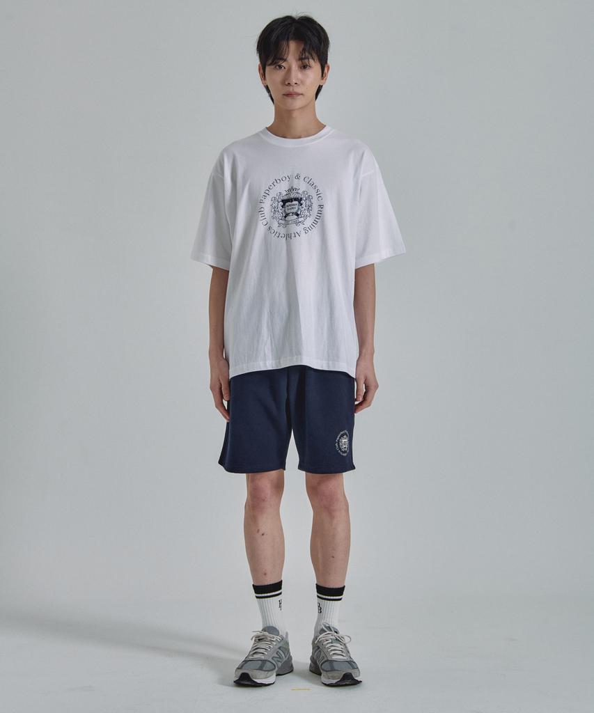 PAPERBOY County Short Sleeve T-Shirt - White