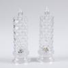 LED Crystal Table Lamp Decorative Flameless Electric Candles Crystal Candles LED Light for Bedroom Party Christmas Decor