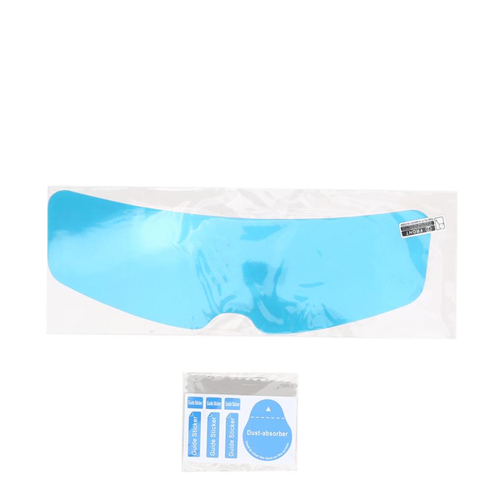 Motorcycle Helmet Clear Anti-Fog Rainproof Film Durable Helmet Lens  Sticker Moto Safety Driving  Accessories