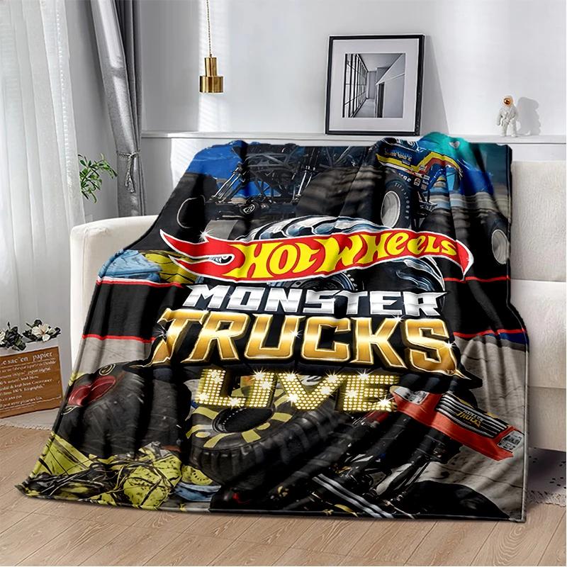 

2025 Новий новий H-Hot Wheels Мультяшна Фланелева Ковдра, М яка Плед для Дому Спальні Ліжка Дивана Покривало для Подорожей Дитячий Подарунок 100x150cm