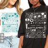 26 Chemise Catfish and the Bottlemen T-shirt Album Catfish and the Bottlemen T-shirt Unisexe
