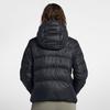 Nike Logo Printed Pattern Hooded Down Jacket Women Outerwear Black CU0283-010