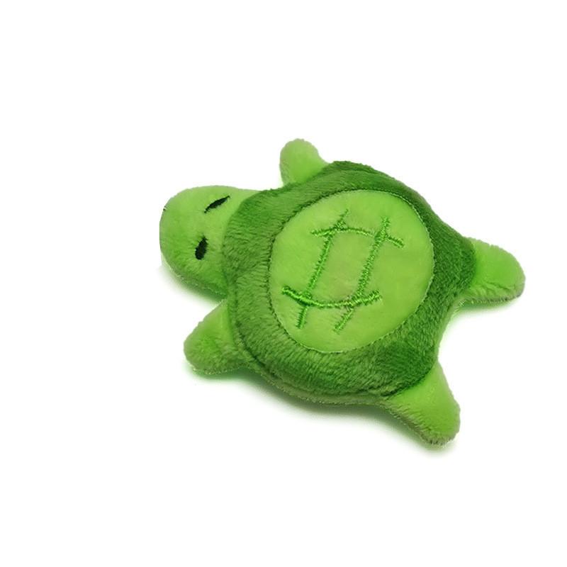 

Плюшевий кулон із свіжим подарунком на випускний для студентів. Кулон із зеленою черепахою кармін світло-рожевого кольору