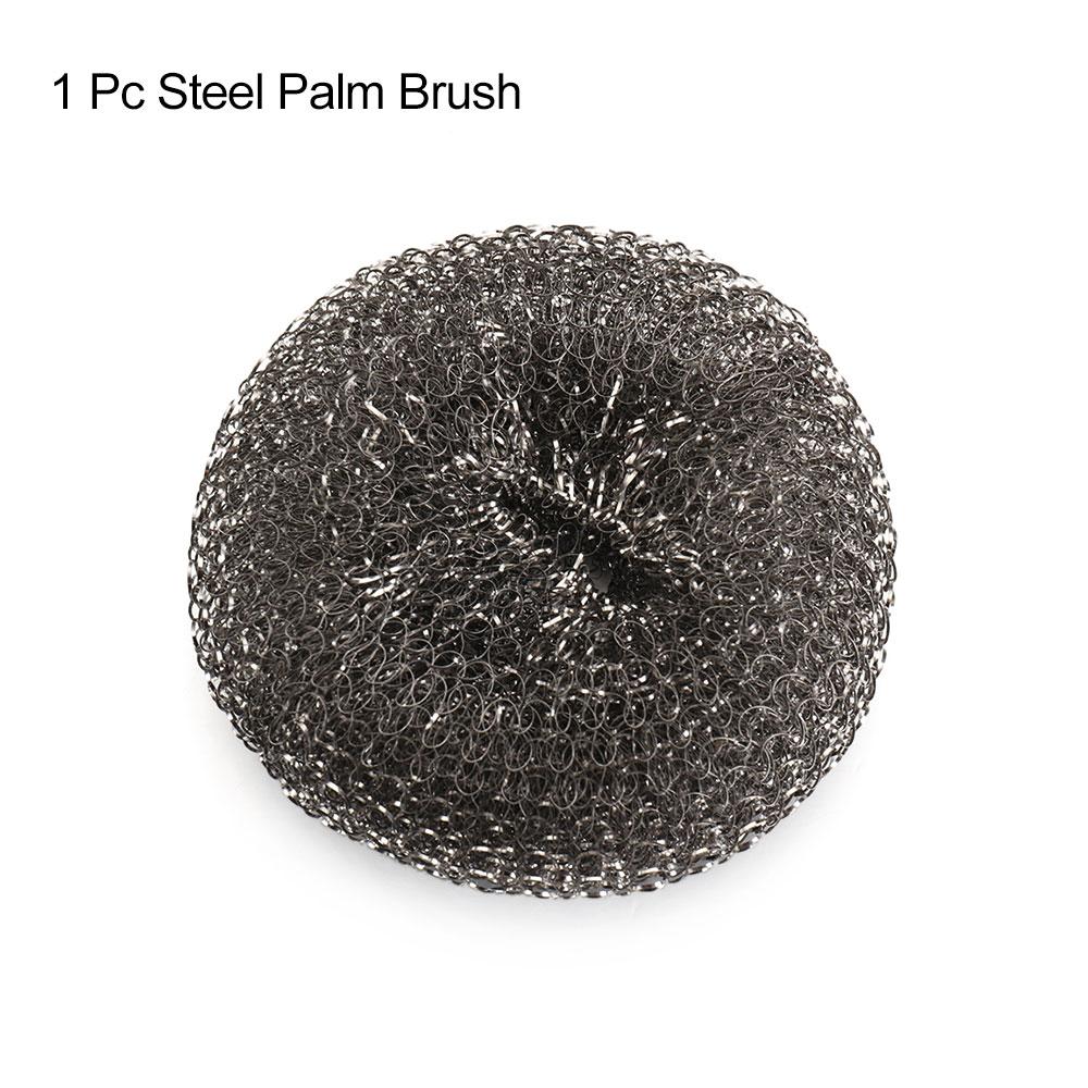 Ball Cleaning Kitchen Brush Cleaner Automatic Liquid Adding Soap Dispensing Palm Brush Push-type