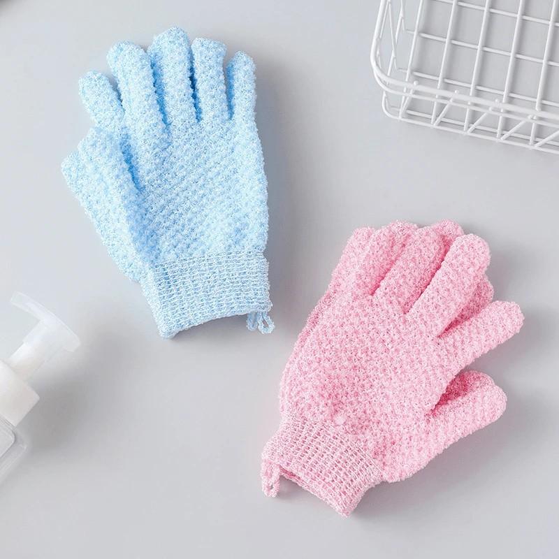 Exfoliating Bath Gloves Soft Massage Shower Gloves For Deep Cleansing & Dead Skin Removal