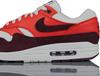 Sneakers Air Max 1 Summit White/picante Red/burgundy Crush