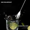 1 PC Coffee Spoon Sturdy Not Rust Long Handle Cocktail Mixing Spoon Wine Mixer for Coffee